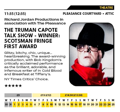 Pleasance Courtyard listing.